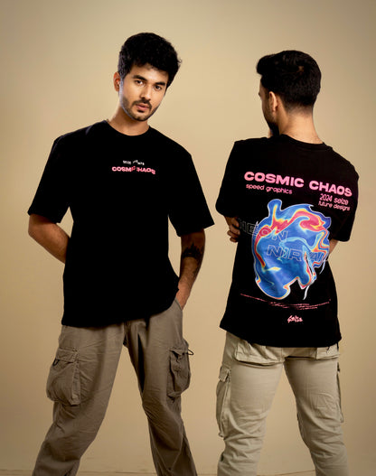 Oversized Cosmic Chaos T shirt